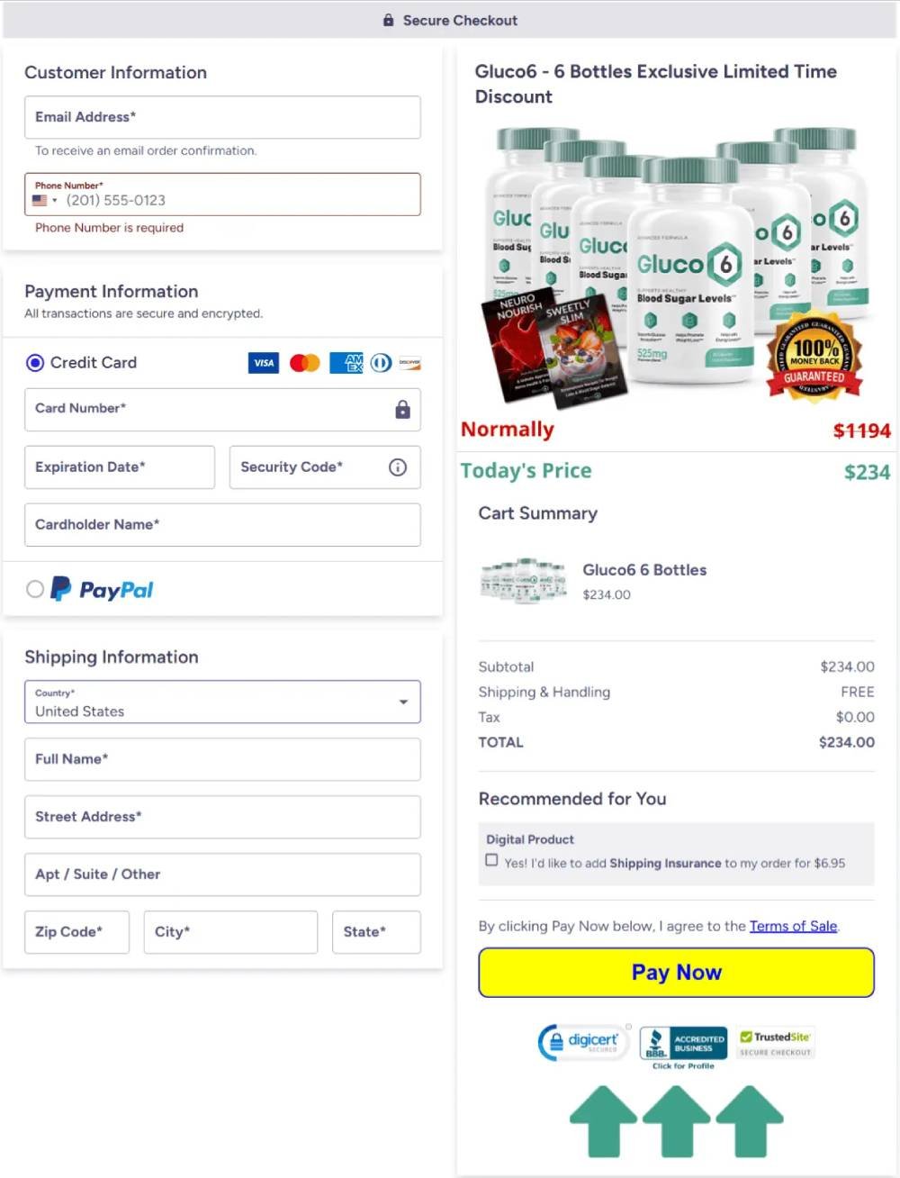 gluco6-order-secure-safe-official website